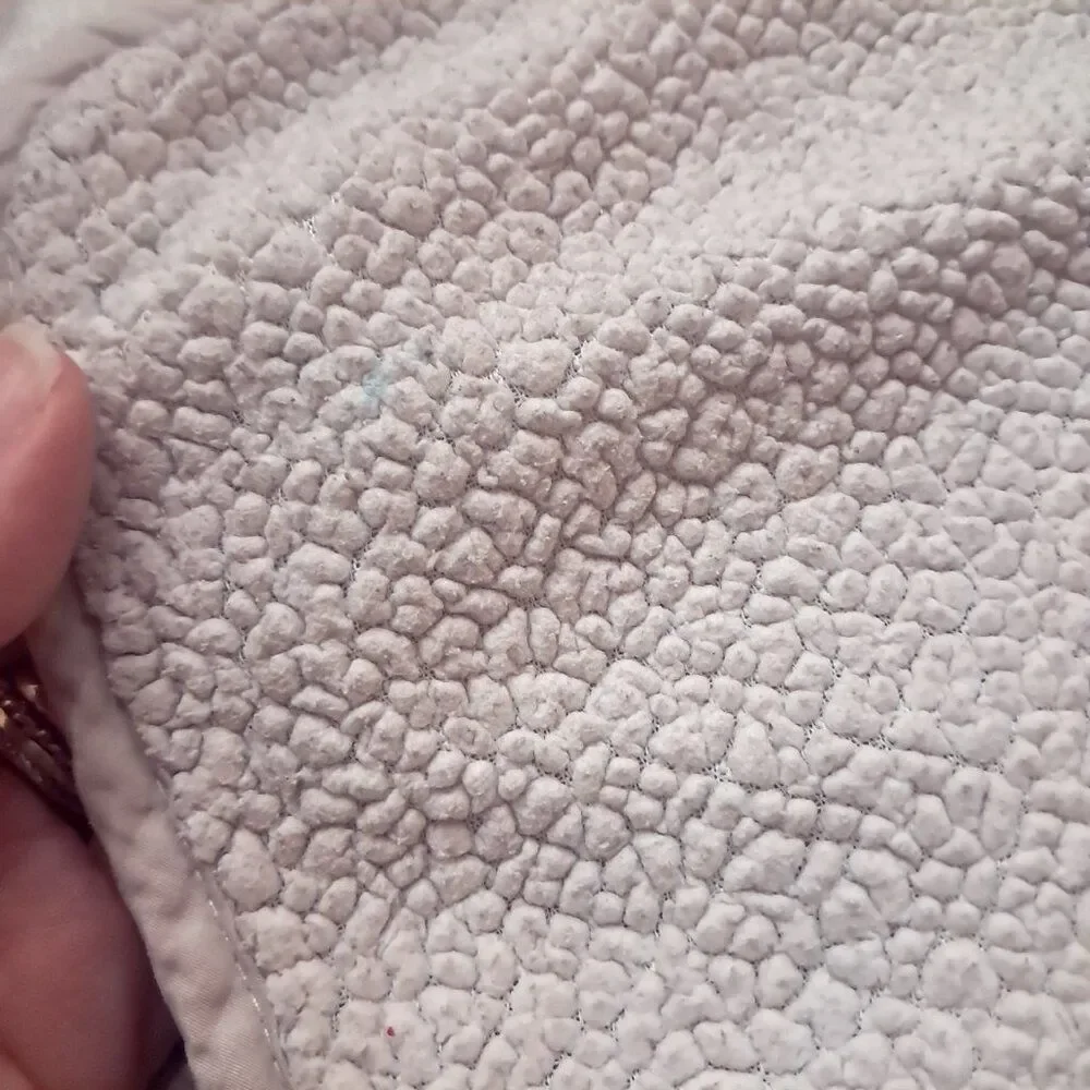 Carter's Owl Baby Blanket Security Lovey Sherpa Brown Gray Tan‎ brown Cream READ